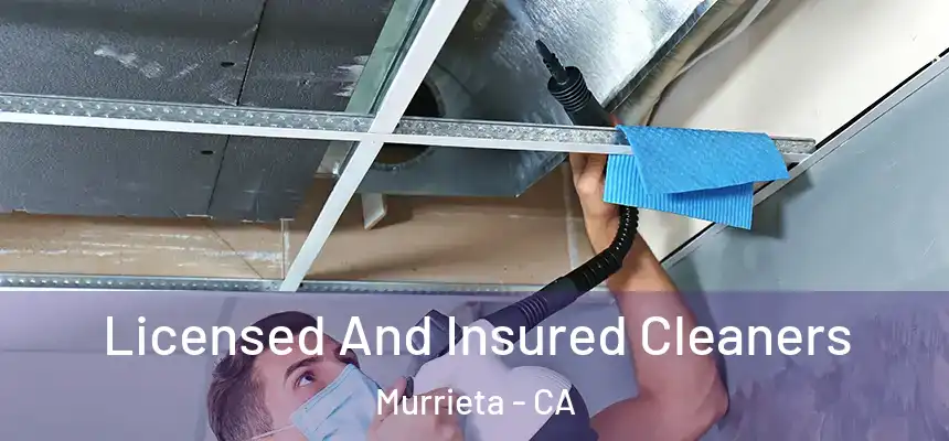 Licensed And Insured Cleaners Murrieta - CA
